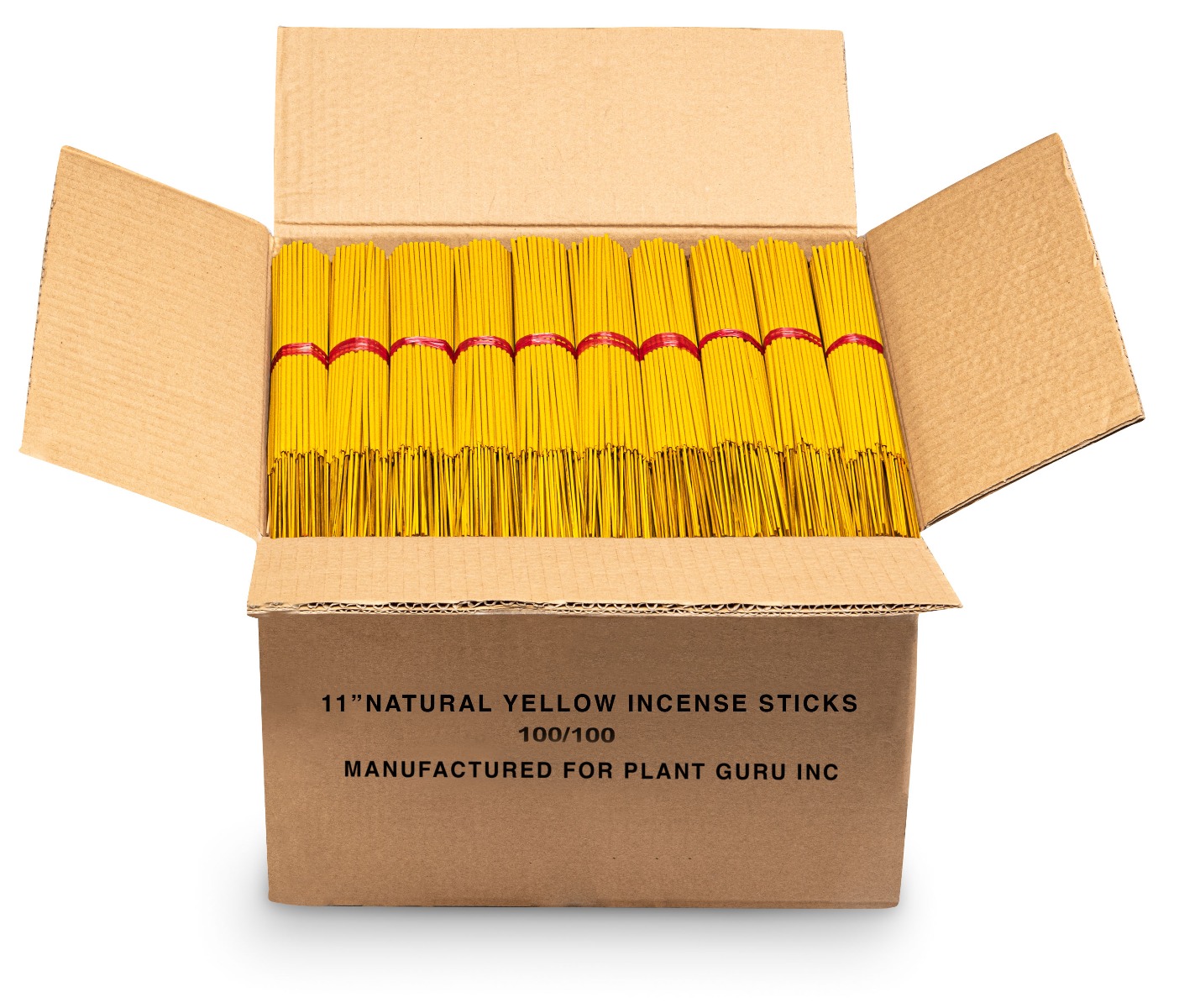 11 inch Unscented Incense Sticks (Yellow)
