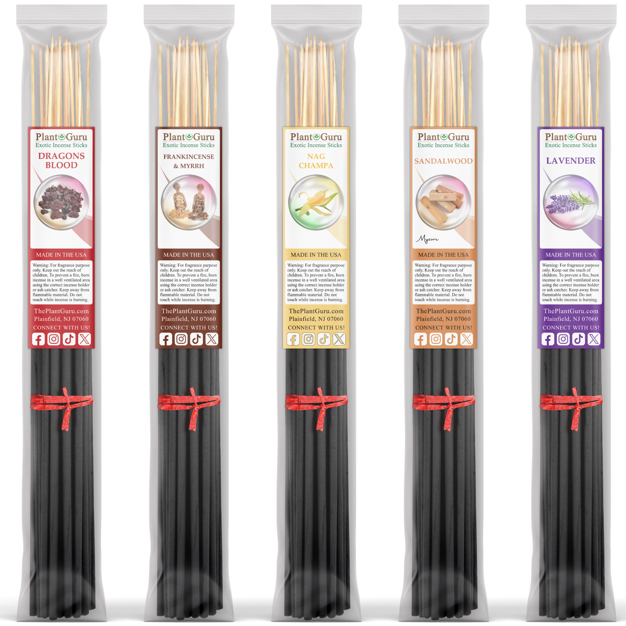 19 inch Scented Jumbo Incense Sticks