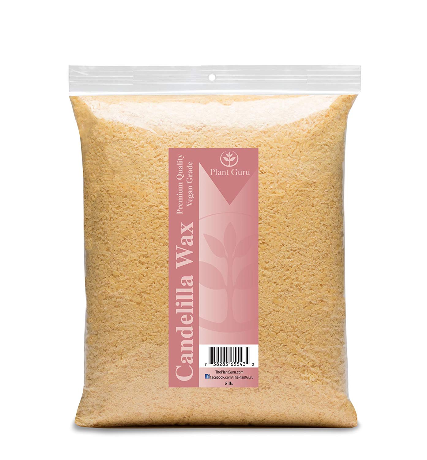 Candelilla Wax N.F. - 5 kg (11 lbs)