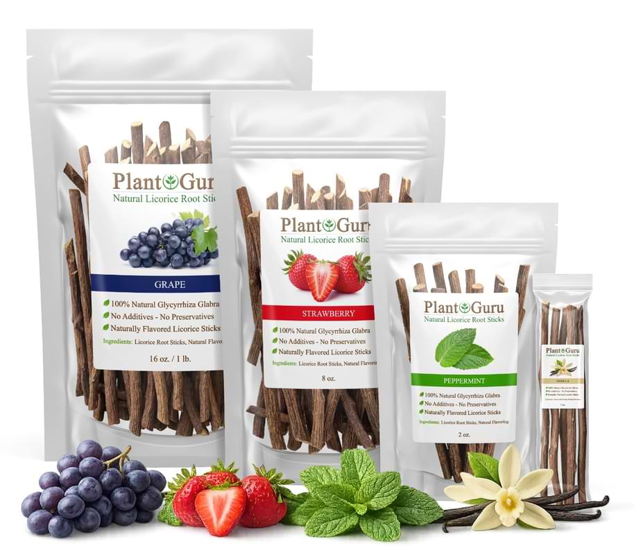 Licorice Root Chew Sticks