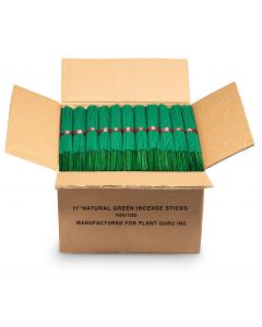 11" Unscented Incense Sticks (Green)
