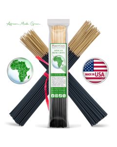 African Musk Green Incense Sticks 11"