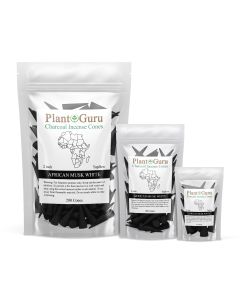 African Musk White 2" Charcoal Incense Cones Topflow