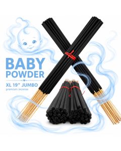 Baby Powder Jumbo Incense Sticks 19 Inches