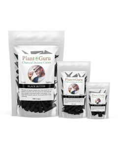 Black Butter 2" Charcoal Incense Cones Topflow