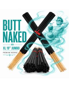 Butt Naked Jumbo Incense Sticks 19 Inches