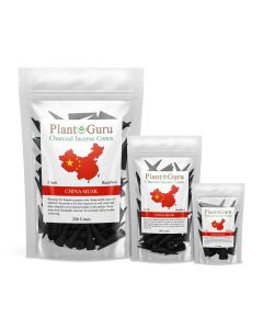 China Musk 2" Charcoal Incense Cones Backflow