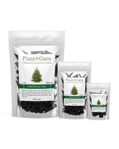Christmas Tree 2" Charcoal Incense Cones Backflow