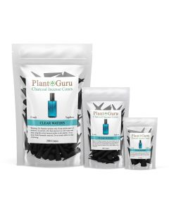 Clear Waters 2" Charcoal Incense Cones Topflow 