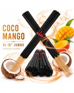 Coco Mango Jumbo Incense Sticks 19 Inches