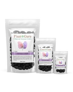 Cotton Candy 1.25" Charcoal Incense Cones Backflow