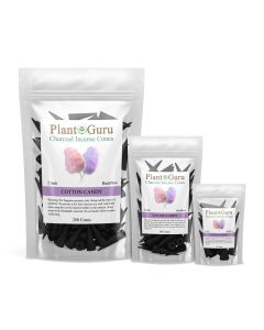 Cotton Candy 2" Charcoal Incense Cones Backflow