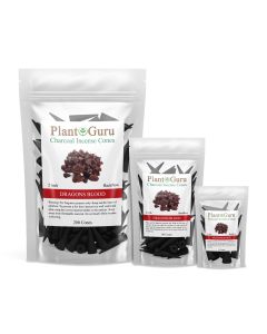 Dragon's Blood 2" Charcoal Incense Cones Backflow