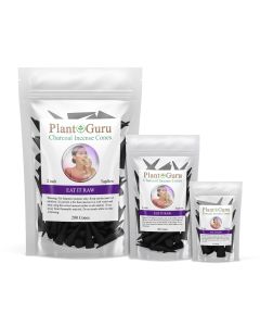 Eat It Raw 2" Charcoal Incense Cones Topflow