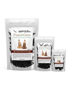 Frankincense And Myrrh 2" Charcoal Incense Cones Backflow