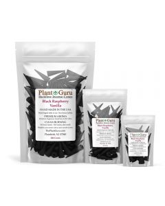 Black Raspberry Vanilla Charcoal Incense Cones Backflow 2"