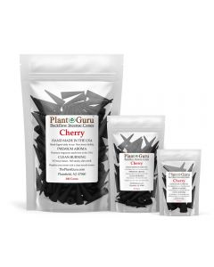 Cherry Charcoal Incense Cones Backflow 2"
