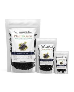 Juniper Delight 2" Charcoal Incense Cones Backflow