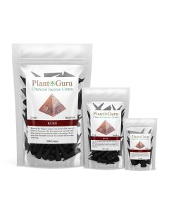 Kush 2" Charcoal Incense Cones Backflow