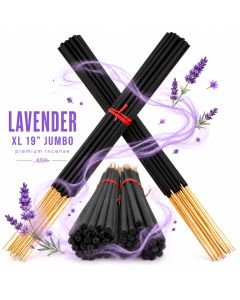 Lavender Jumbo Incense Sticks 19 Inches
