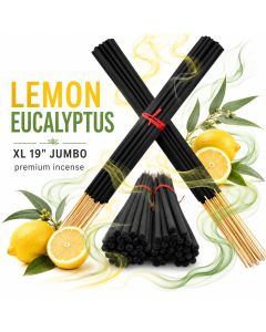 Lemon Eucalyptus Jumbo Incense Sticks 19 Inches