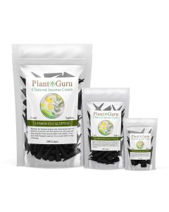 Lemon Eucalyptus 2" Charcoal Incense Cones Topflow