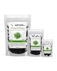 Lemongrass 2" Charcoal Incense Cones Topflow