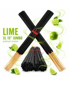 Lime Jumbo Incense Sticks 19 Inches