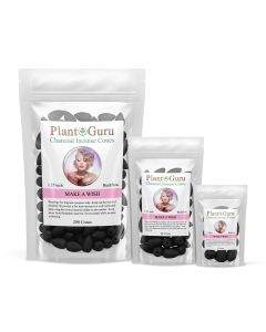 Make A Wish 1.25" Charcoal Incense Cones Backflow