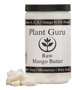Raw Mango Butter CHUNKS 100% Pure Natural (Jar)