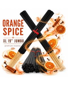 Orange Spice Jumbo Incense Sticks 19 Inches