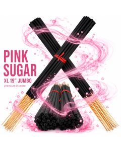 Pink Sugar Jumbo Incense Sticks 19 Inches