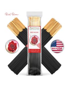 Red Rose Incense Sticks 7"