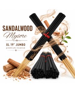 Sandalwood "Indian Mysore" Incense Sticks 19 Inches