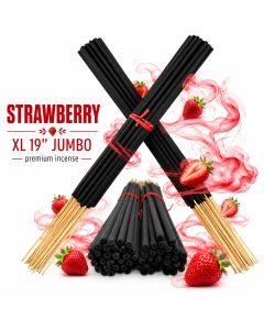 Strawberry Jumbo Incense Sticks 19 Inches