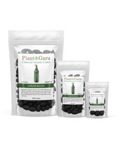 Stress Relief 1.25" Charcoal Incense Cones Backflow