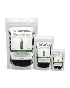 Stress Relief 2" Charcoal Incense Cones Backflow