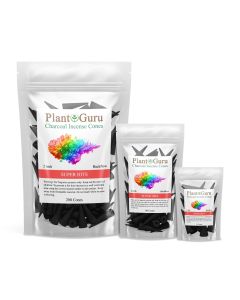Super Hit Type 2" Charcoal Incense Cones Backflow