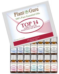 Essential Oil Blends Variety Set- 14 Pack 10 ml