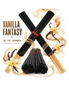 Vanilla Fantasy Jumbo Incense Sticks 19 Inches