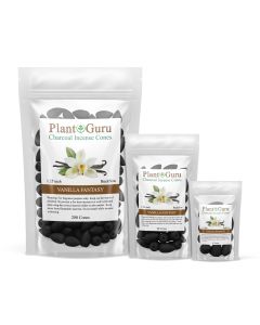 Vanilla Fantasy 1.25" Charcoal Incense Cones Backflow