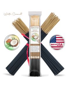 White Coconut Incense Sticks 11"