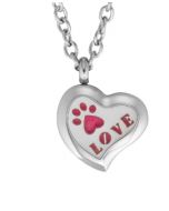 Plant Guru Diffuser Necklace (Heart Pet Love)