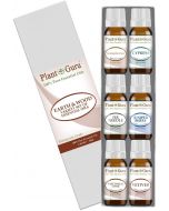 Earth & Wood Essential Oil Variety Set - 6 Pack