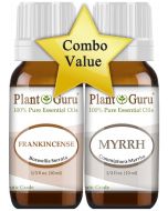 Frankincense and Myrrh Essential Oil. 10 ml. VALUE PACK