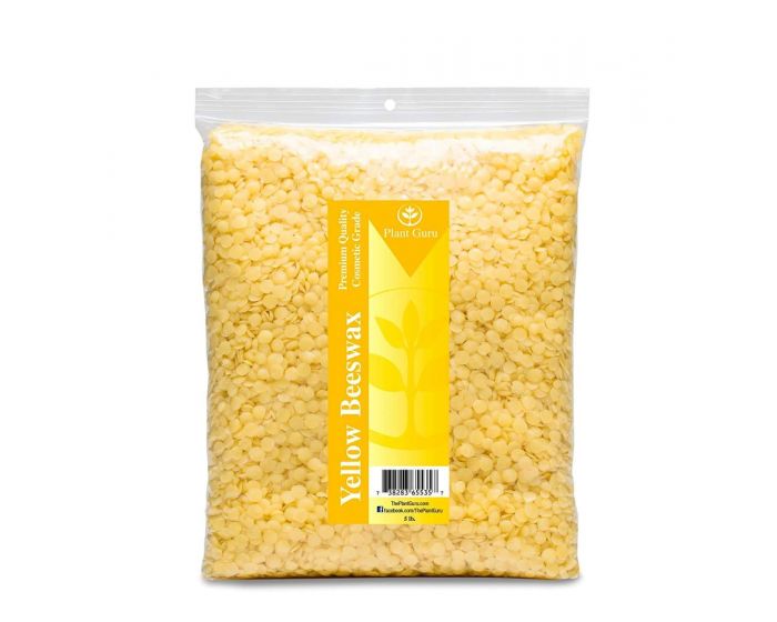 Yellow Beeswax Pellets, 100% Pure Organic, Great Smell, Cosmetic