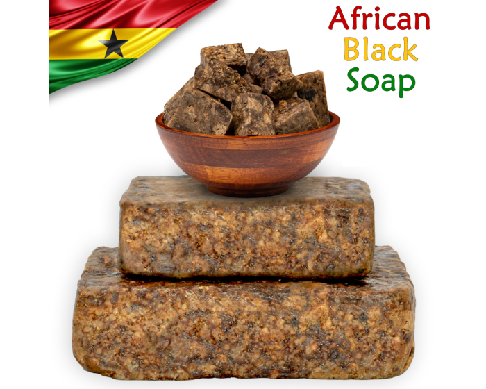 Bulk Wholesale Raw African Black Soap Bar