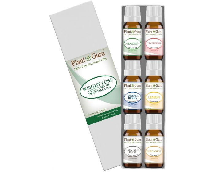 Pure Essential Oils  Aromatherapy Set of 6: Peppermint Oil