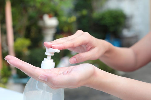 DY hand sanitizer sprays