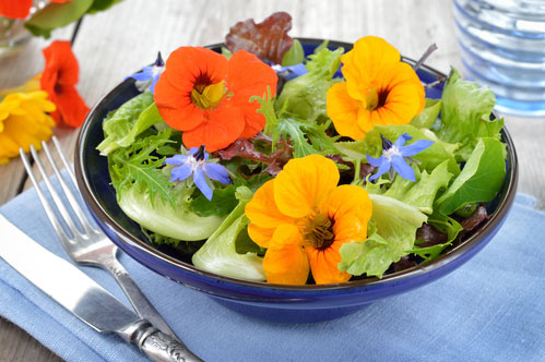 Edible flowers